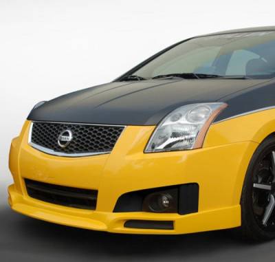 Stillen - Stillen 108114 Unpainted Front Lip Spoiler for 07-11 Nissan Sentra SE-R