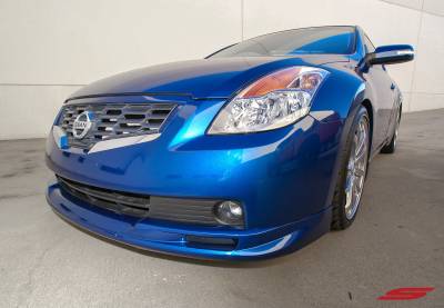 Stillen - Stillen 108342 Unpainted Front Lip Spoiler for 08-09 Nissan Altima Coupe