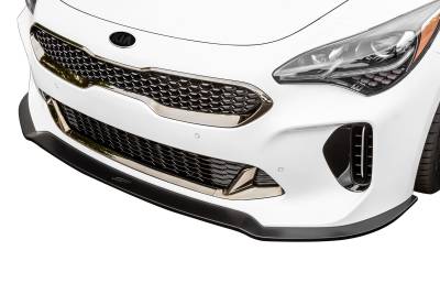 Stillen - Stillen KB26001 Front Splitter Unpainted for 18-22 Kia Stinger AWD/RWD