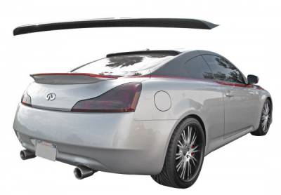 Stillen - Stillen KB11924 Unpainted Roof Spoiler for 08-13 Infiniti G37 Coupe