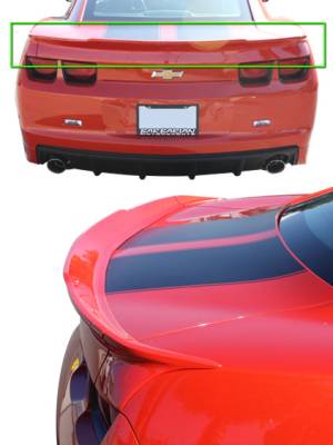 Stillen - Stillen KB51023 Rear Wing for 10-13 Chevy Camaro