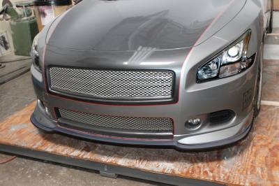 Stillen - Stillen KB12742S Front Lip Splitter Unpainted for 09-15 Nissan Maxima