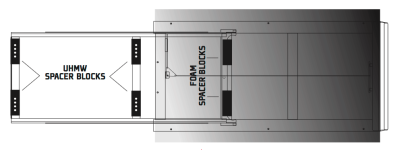 BedSlide - BedSlide BSA-SPACEBLKIT Lift Block Kit V2