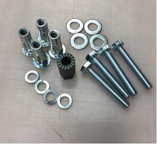 BedSlide - BedSlide RIV Nut Kit 4 RIV Nuts & Tool BSA-RIVKT