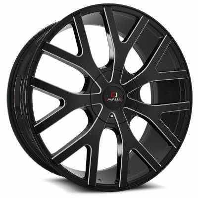 Cavallo - Cavallo Wheel CLV-15 18x8 5x4.25/4.5 35mm Black CLV-15188051081143+35BMW