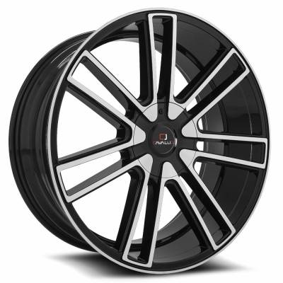 Cavallo - Cavallo Wheel CLV-21 20x8.5 5x4.5/120 35mm Black CLV-21208551143120+35BM