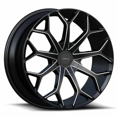 Cavallo - Cavallo Wheel CLV-22 22x8.5 5x110/4.5 38mm Black CLV-22228551101143+38GBM