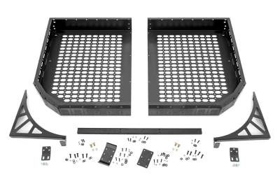 Rough Country Suspension Systems - Rough Country Rear Cargo Rack Tray Black for CFMOTO UFORCE 1000 96120