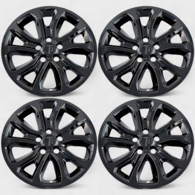 Trim Illusion - Trim Illusion WSK704-17BLK 17" OE Wheel Skin Covers Black 18-21 Equinox LS/LT