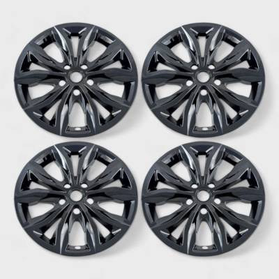 Trim Illusion - Trim Illusion WSK707-17BLK 17" OE Wheel Skin Covers Black for 19-24 Malibu