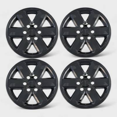 Trim Illusion - Trim Illusion WSK710-17BLK 17" OE Wheel Skin Covers Black 21-25 Ford F150 XLT