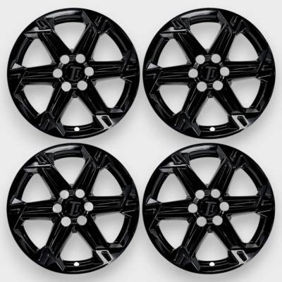 Trim Illusion - Trim Illusion WSK711-18BLK 18" OE Wheel Skin Covers Black 23-25 Chevy Blazer LT