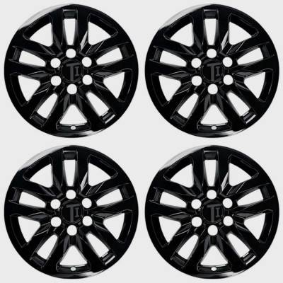 Trim Illusion - Trim Illusion WSK724-18BLK 18" OE Wheel Skin Covers Blk for 21-24 Suburban/Tahoe