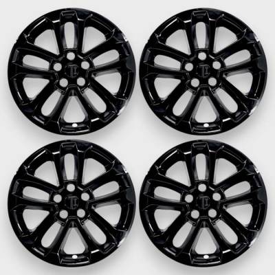 Trim Illusion - Trim Illusion WSK730-17BLK 17" OE Wheel Skin Covers Black 20-22 Escape SE