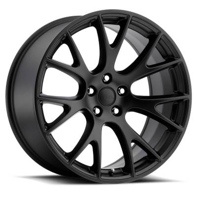 Voxx - Voxx D-48937 Hellcat 22x9 5-115 et20 CB71.6 Matte Black