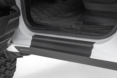Rough Country Suspension Systems - Rough Country Trail Cladding Door Sill Protectors for 19-26 Ram 1500 TC13030