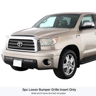 APS - APS Stainless Billet Bumper Grille-Polish for 07-09 Toyota Tundra GR20FED59S