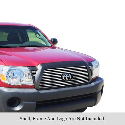 APS - APS Stainless Billet Grille-Polish for 05-10 Toyota Tacoma GR20FFD56S