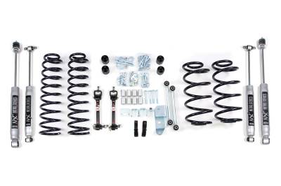 BDS Suspension - BDS Suspension BDS424FS 3" Rear Lift Coil Springs for 03-06 Jeep Wrangler TJ 4WD
