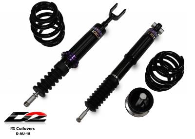D2 Racing - D2 Racing D-AU-18 RS Coilovers 02-08 Audi A4 03-08 Audi S4 06-08 Audi RS4 FWD