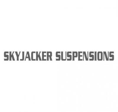 Skyjacker - Skyjacker WDT1-S Skyjacker Suspensions Die-Cut Decal Silver 3.5" x 30 Inch