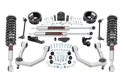 Rough Country Suspension Systems - Rough Country 3.5" Suspension Lift Kit for 25 4Runner 4WD 77040