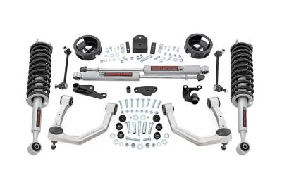 Rough Country Suspension Systems - Rough Country 3.5" Suspension Lift Kit for 25 4Runner 4WD 77031