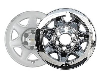 Quality Automotive Accessories - QAA HUB54181 4Pc Chrome ABS Wheel Cover Hub Cap for 2014-2016 Chevy Silverado