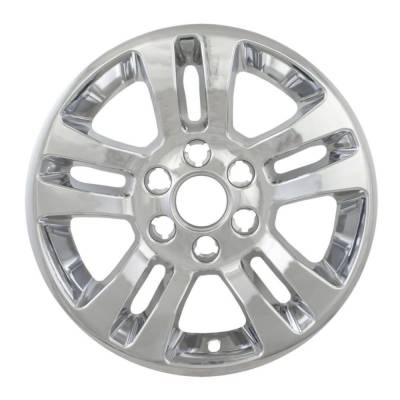Quality Automotive Accessories - QAA HUB59171 4Pc Chrome ABS Wheel Cover Hub Cap for Chevy Silverado LD LS LT