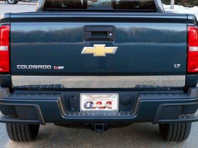 Quality Automotive Accessories - QAA RT55150 1Pc Stainless Steel Tailgate Trim for 2015-2020 Chevrolet Colorado