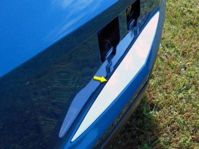 Quality Automotive Accessories - QAA RB50100 1Pc Stainless Steel Rear Bumper Trim for 2010-2013 Chevy Camaro