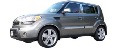 Quality Automotive Accessories - QAA WP10831 16Pc Stainless Steel Window Trim for 2010-2013 Kia Soul