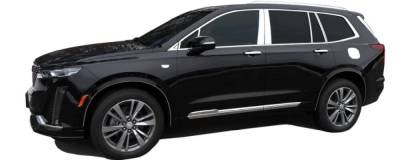 Quality Automotive Accessories - QAA RW59935 2Pc Stainless Steel Rear Window Set for 2019-2024 Ram Trucks