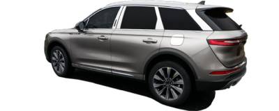 Quality Automotive Accessories - QAA RW60360 2Pc Stainless Steel Rear Window Set for 2020-2022 Ford Escape