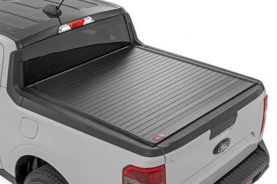 Rough Country Suspension Systems - Rough Country Hard Roll-up Tonneau Cover 22-26 Ford Maverick 50214500