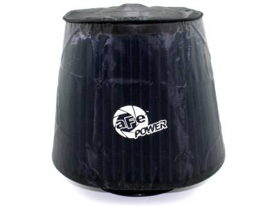 aFe Power - aFe 28-10043 POWER Filter Guard Pre-Filter Black 10" Base 8" Top 8" H Universal
