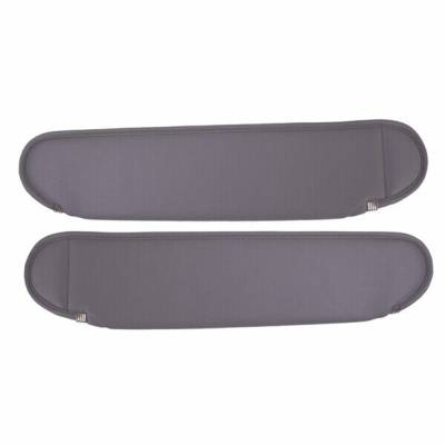 Rugged Ridge - Rugged Ridge 13312.09 Replacement Sun Visors Gray