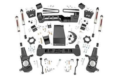 Rough Country Suspension Systems - Rough Country 29770 6" Suspension Lift Kit for 01-10 Silverado/Sierra HD 4WD