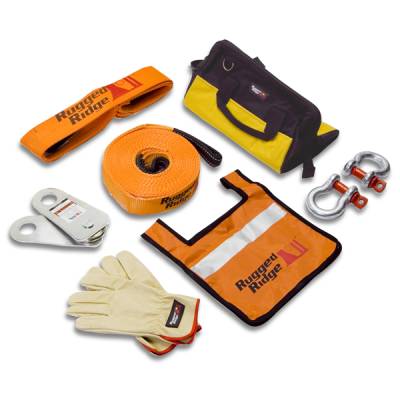 Rugged Ridge - Rugged Ridge 15104.25 XHD Recovery Gear Kit 20000 Pounds