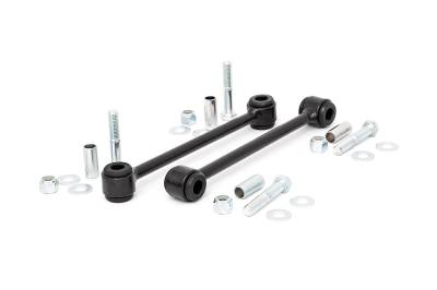 Rough Country Suspension Systems - Rough Country 1134 Rear Sway Bar Links for 2.5"-4" Lift for Jeep Wrangler JK