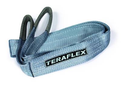 TeraFlex - TeraFlex 4800101 7'x3" 20000lb Nylon Tree Strap Gray