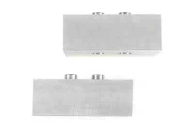 Zone Offroad - Zone Offroad 2" Rear Tapered Aluminum Lift Blocks Pair 04-14 F150 ZONU3023