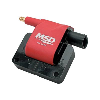MSD - MSD Ignition 8228 Blaster Ignition Coil for 90-99 Dodge L4/L6/V6/V8 Engines