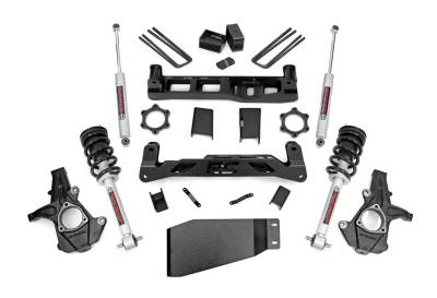 Rough Country Suspension Systems - Rough Country 26231 5" Strut Suspension Lift for 07-13 Silverado/Sierra 1500 4WD