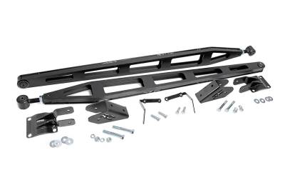 Rough Country Suspension Systems - Rough Country Rear Traction Bar Kit 0-7.5" Lift Silverado/Sierra HD 4WD 11001