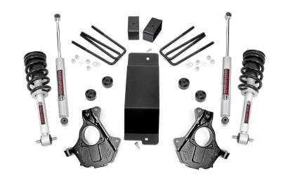Rough Country Suspension Systems - Rough Country 3.5" Suspension Lift Kit 07-13 Silverado/Sierra 1500 4WD 11932
