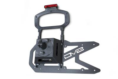 DV8 Offroad - DV8 Offroad TCJL-01 Tailgate Mounted Tire Carrier for 18-25 Jeep Wrangler JL