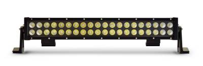 DV8 Offroad - DV8 Offroad BR20E120W3W 20" Dual Row LED Light Bar w/Black Bezel