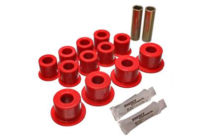 Energy Suspension - Energy Suspension 14.2102R Rear Leaf Spring Bushing Set for 87-93 Isuzu Trooper
