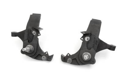 Rough Country Suspension Systems - Rough Country 4" Lift Spindles Pair 88-98 GM C1500 Trucks 7500